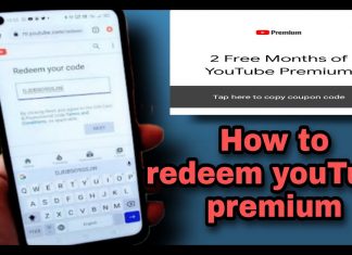 How To Use Youtube Premium Code