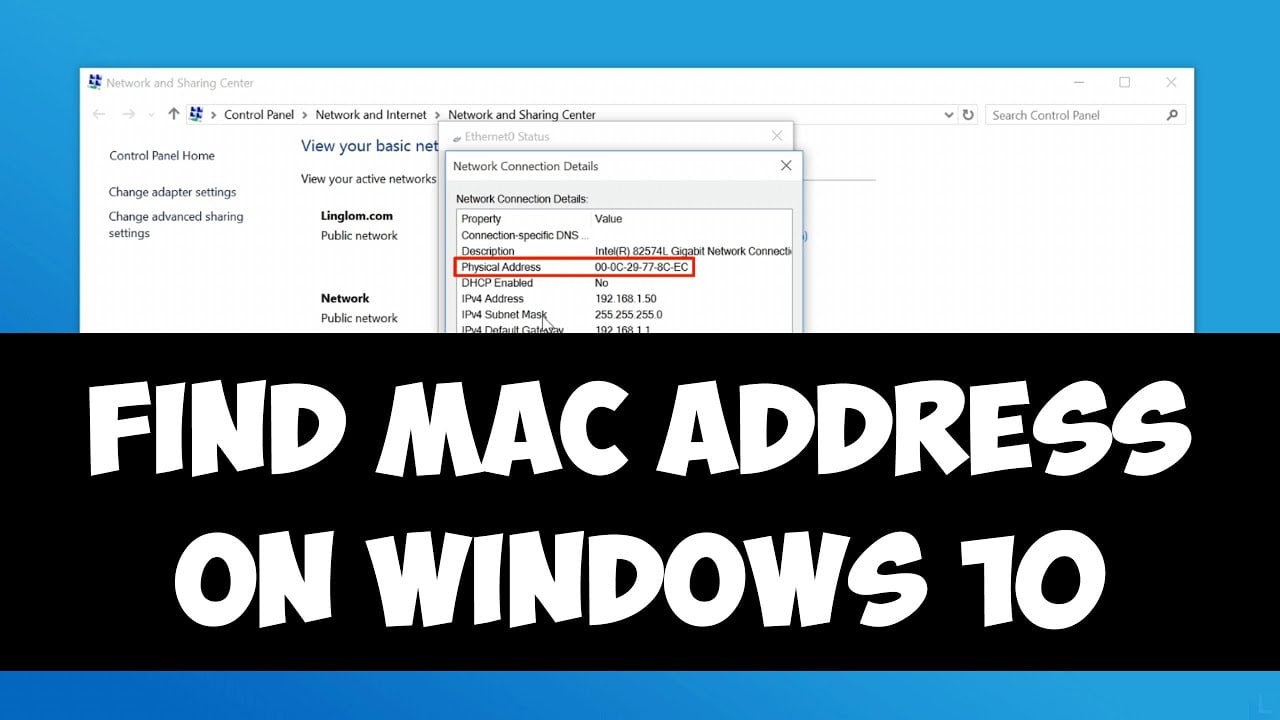 How To Find Mac Address On Pc