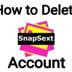 How To Delete Snapsext Account