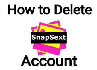 How To Delete Snapsext Account