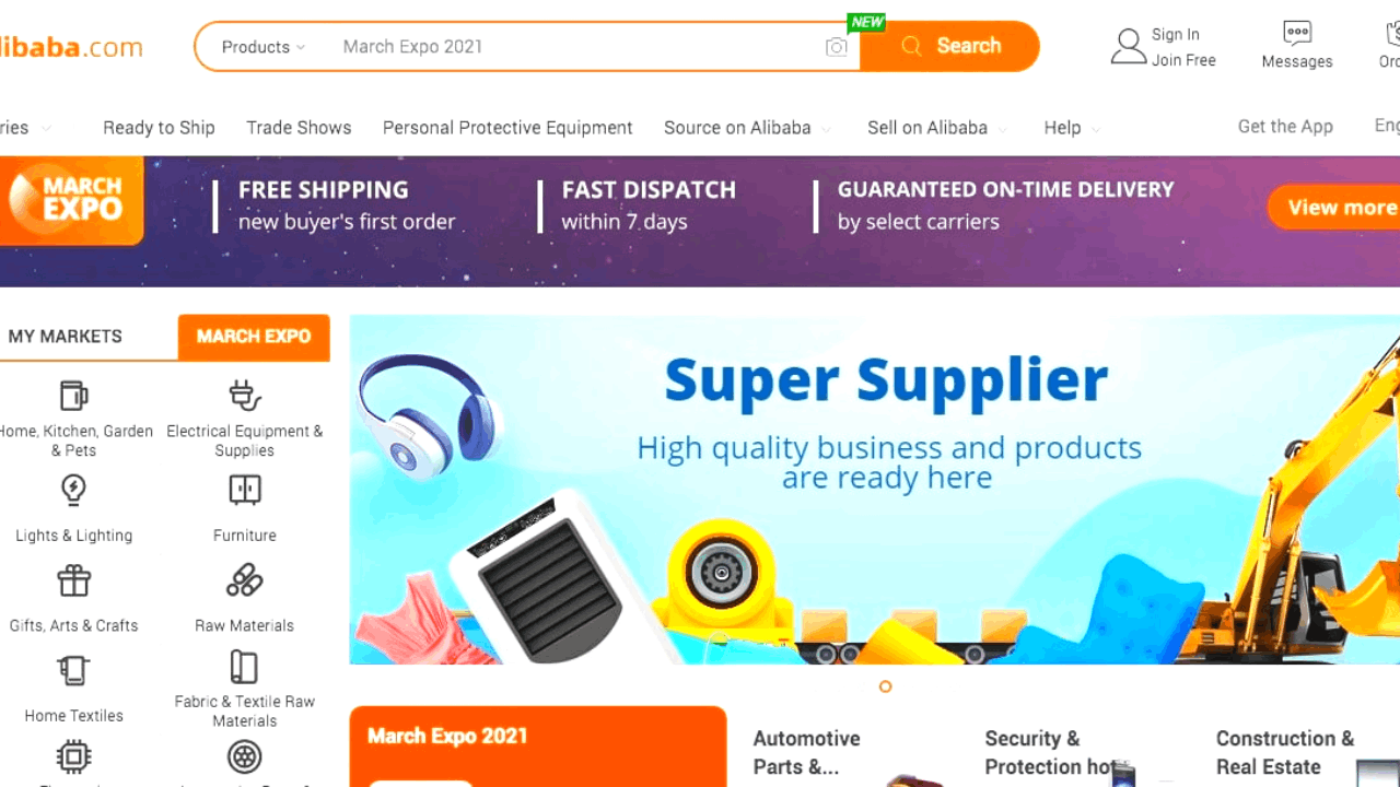 Alibaba - Discover One of the Largest Online Shopping Stores